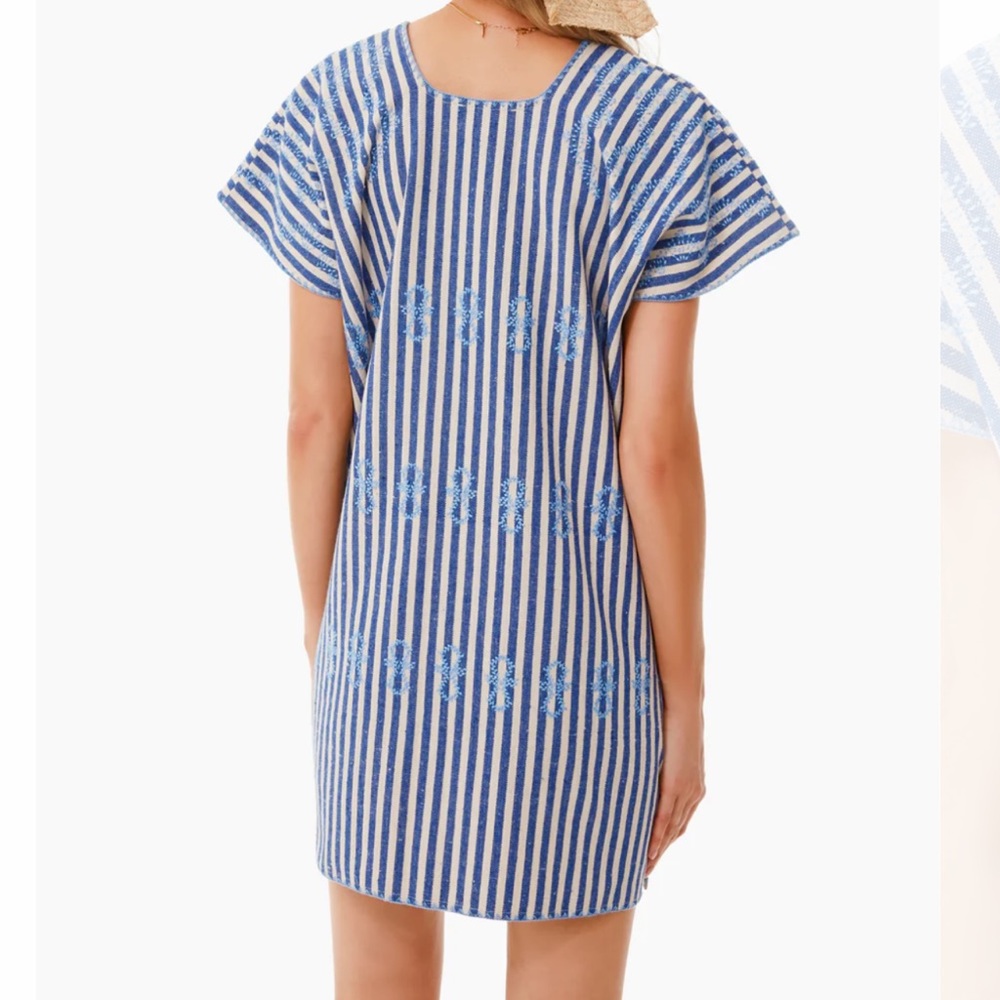 Tuckernuck Blue and White Striped Mini Dress - Picture 2 of 8